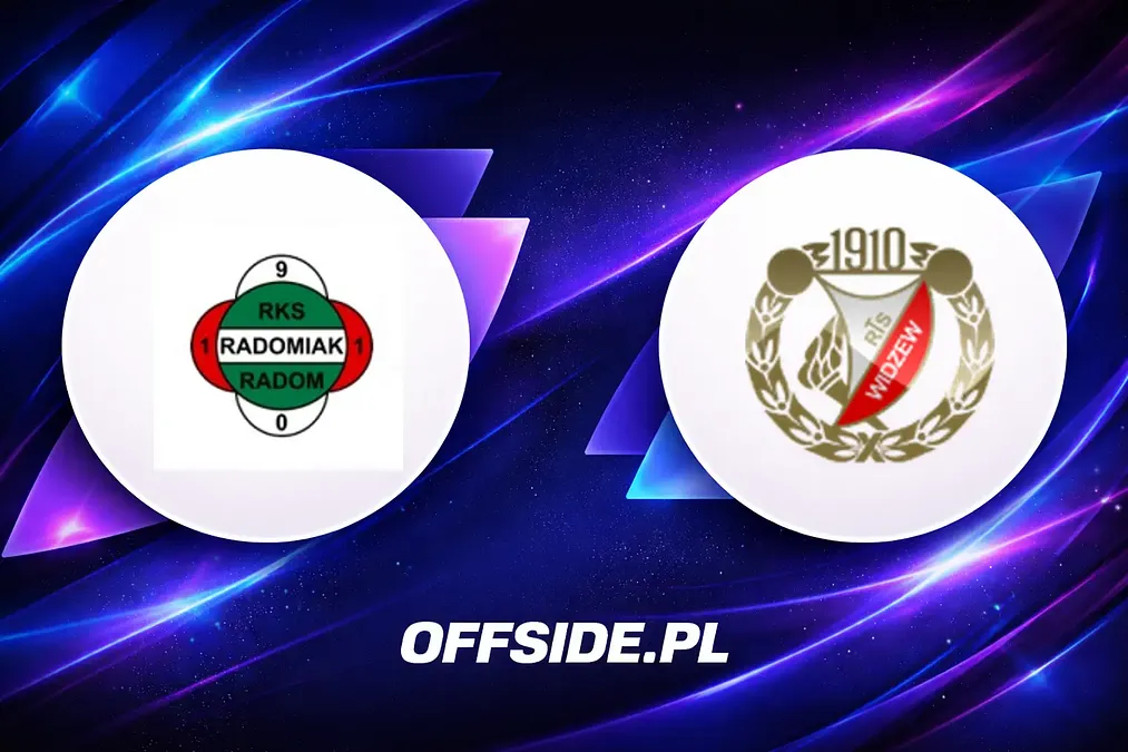 Starcie Radomiaka z Widzewem: Znamy składy!