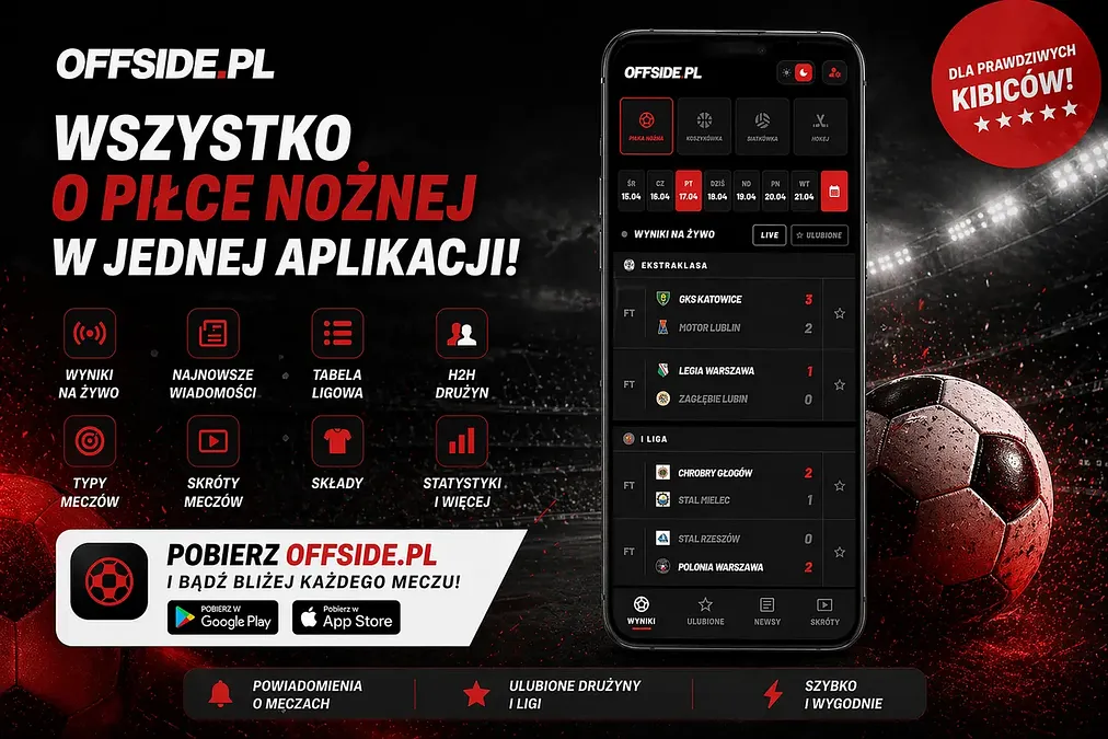 Offside.pl: Twoja piłkarska aplikacja zawsze pod ręką