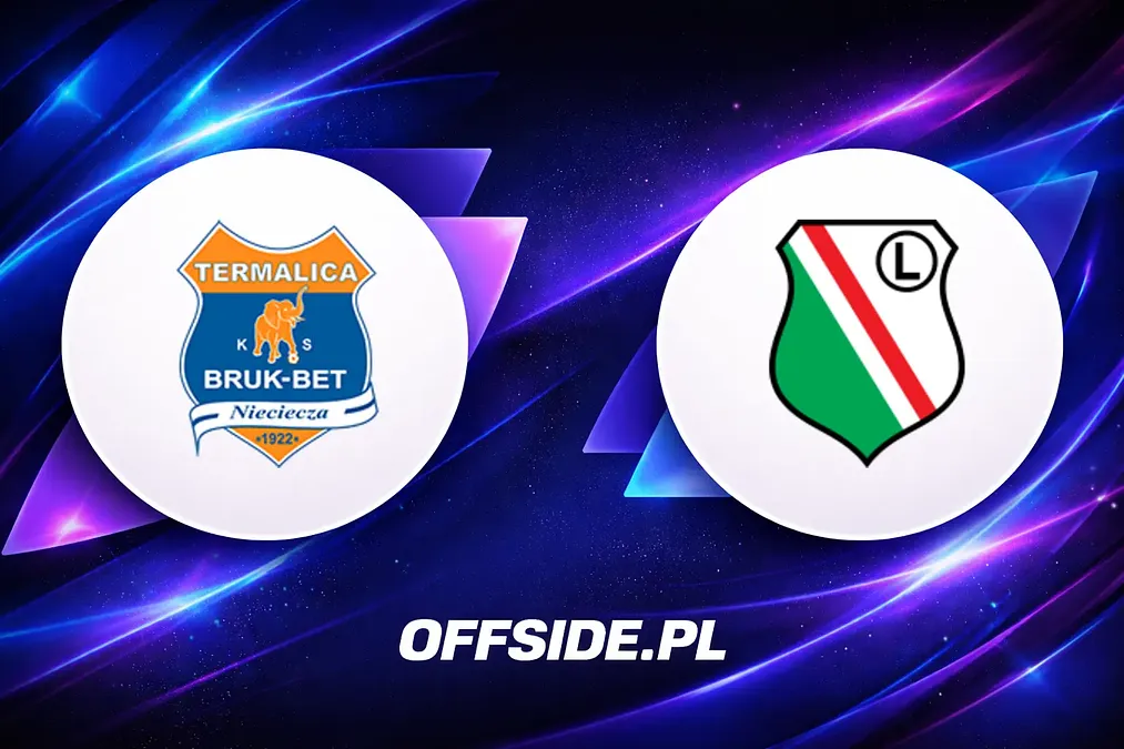 Bruk-Bet Termalica Nieciecza kontra Legia Warszawa: Jak obejrzeć starcie w Ekstraklasie?