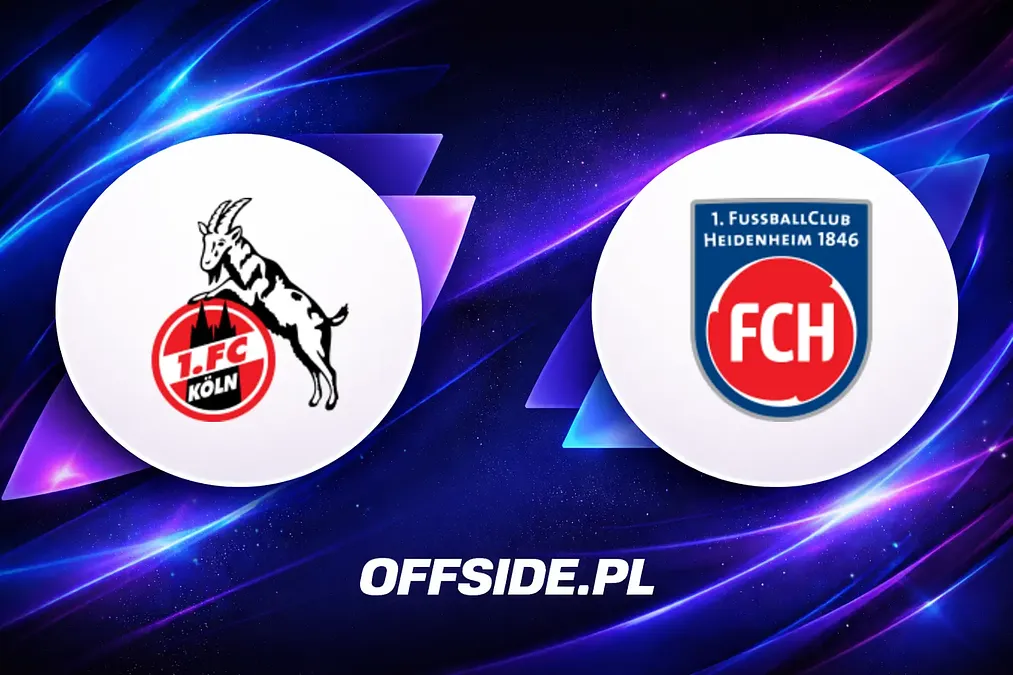 Gdzie oglądać mecz 1.FC Köln – FC Heidenheim? Transmisja i szczegóły