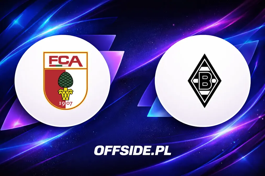 Oficjalne składy FC Augsburg i Borussii M'gladbach na mecz