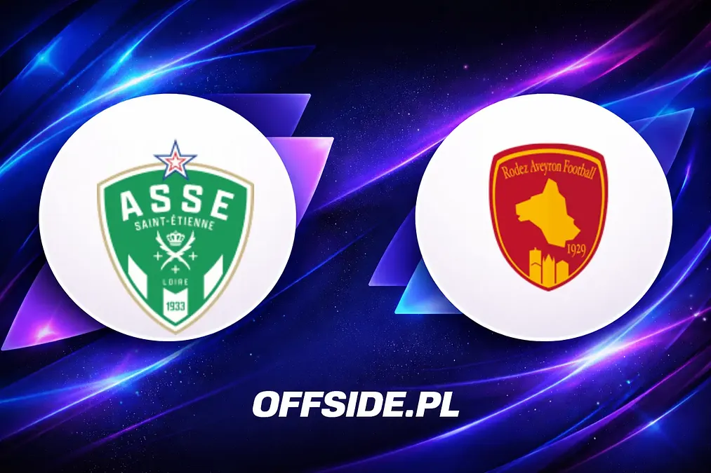 Oficjalne jedenastki na mecz Saint Etienne z Rodez