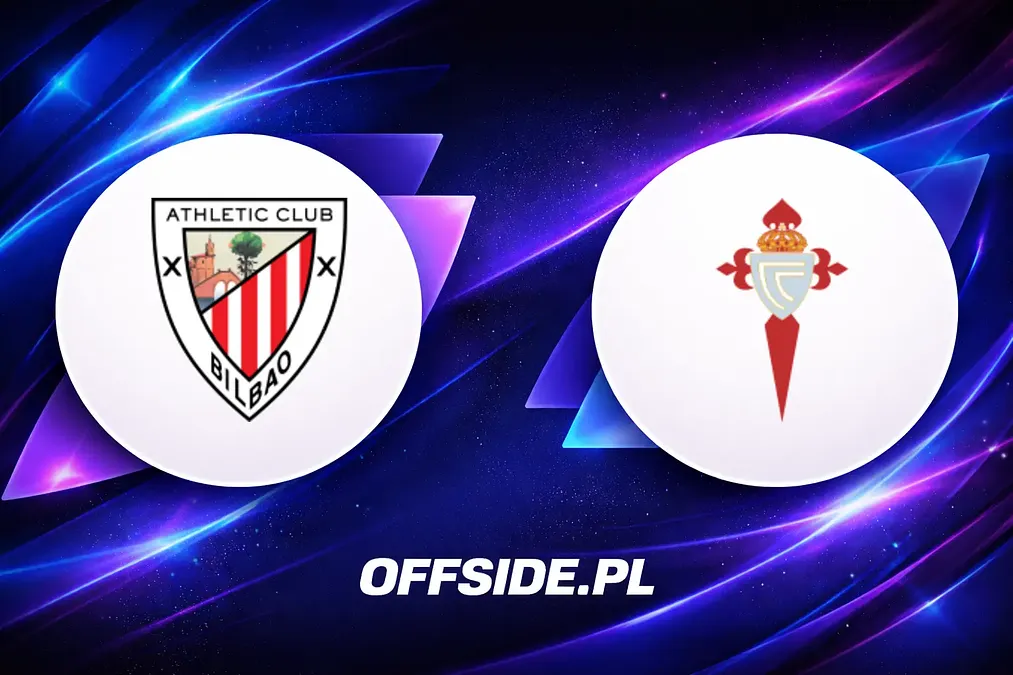 Athletic Club i Celta Vigo ujawnili składy na dzisiejszy mecz