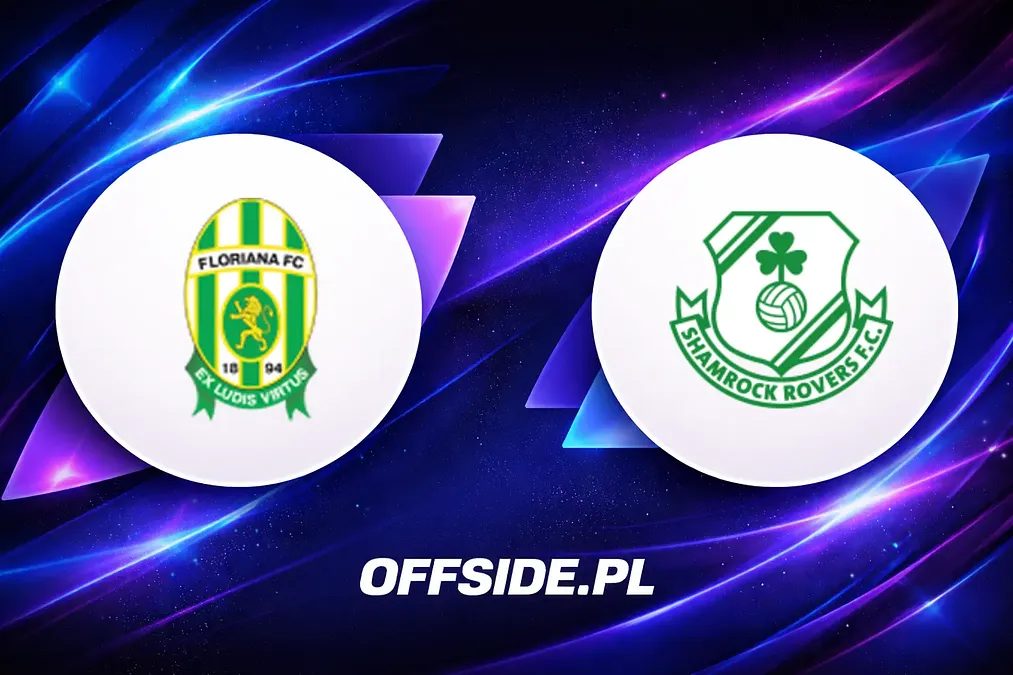 Oficjalne składy Floriana i Shamrock Rovers na kluczowy mecz