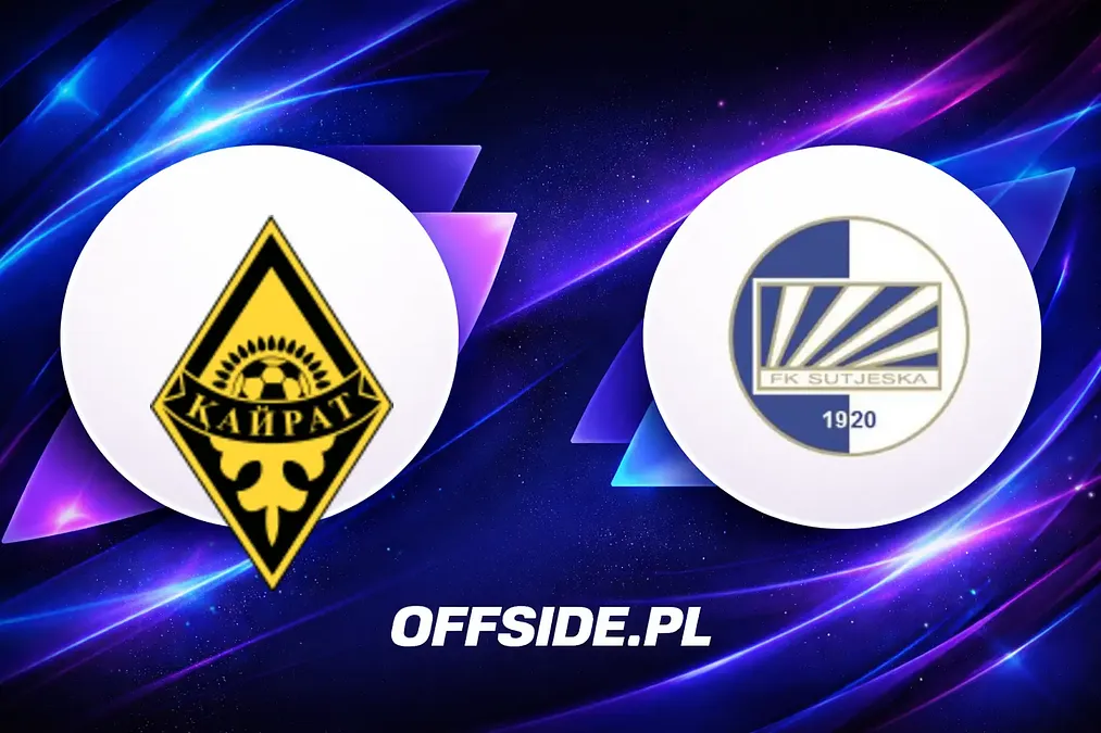 Składy na mecz Kairat Almaty - Sutjeska: Oficjalne jedenastki