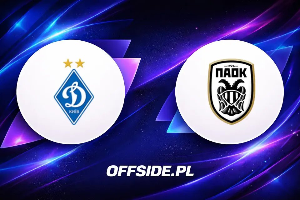 Składy Dynamo Kijów - PAOK na mecz