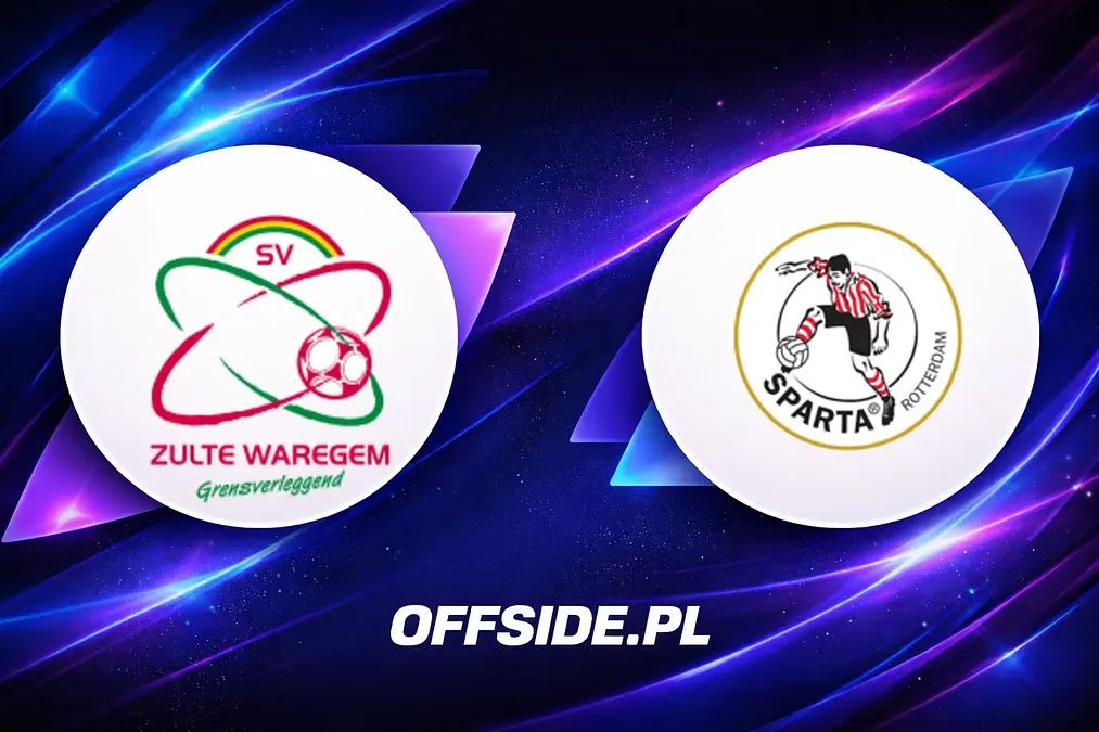 Oficjalne składy Zulte Waregem i Sparty Rotterdam na starcie