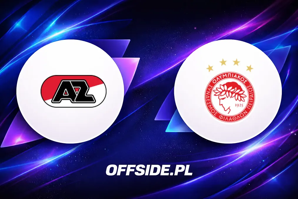 Składy na mecz AZ Alkmaar z Olympiakosem Pireus ujawnione