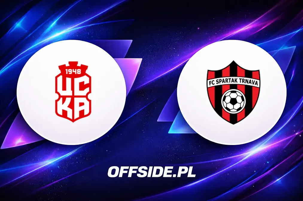 Oficjalne składy na mecz CSKA 1948 kontra Spartak Trnava