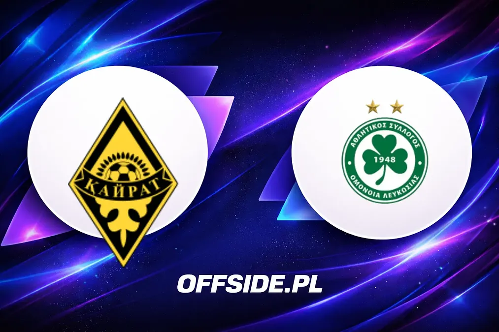 Składy na mecz Kairat Almaty kontra Omonia Nicosia ogłoszone
