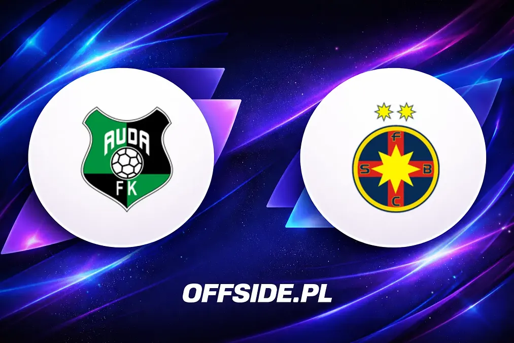 Poznaliśmy składy na mecz Auda - FCSB