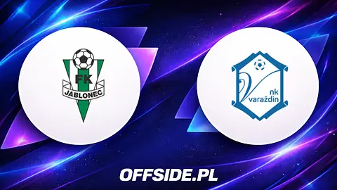 Oficjalne składy FK Jablonec i NK Varazdin przed meczem