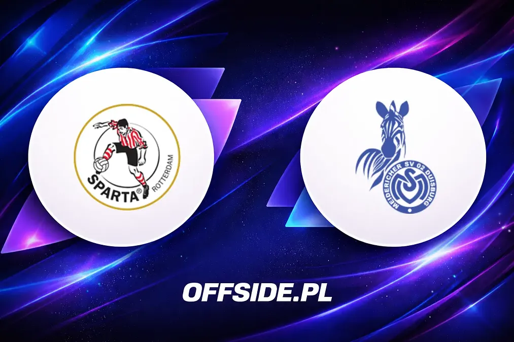 Znamy składy na mecz Sparta Rotterdam vs MSV Duisburg
