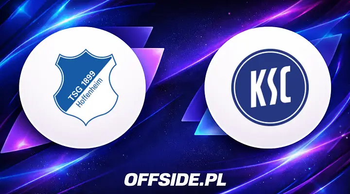 Oficjalne składy 1899 Hoffenheim i Karlsruher SC