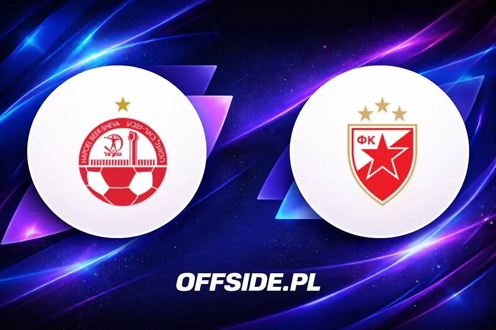Oficjalne składy Hapoel Beer Sheva i Crvena Zvezda na mecz