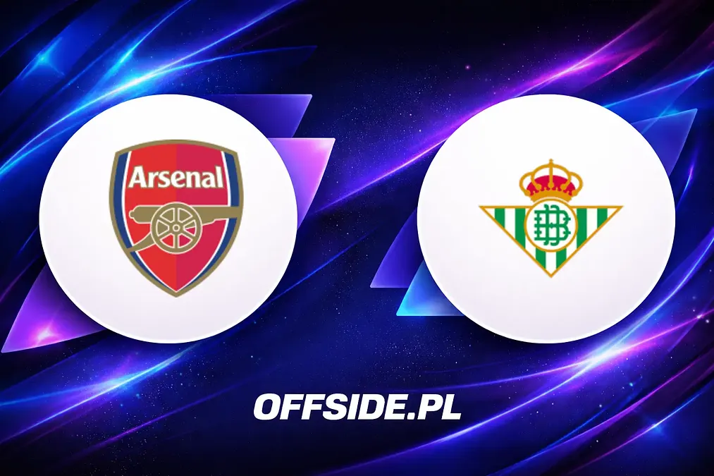 Arsenal Londyn zmierzy się z Real Betis w Dublinie — gdzie oglądać sparing?