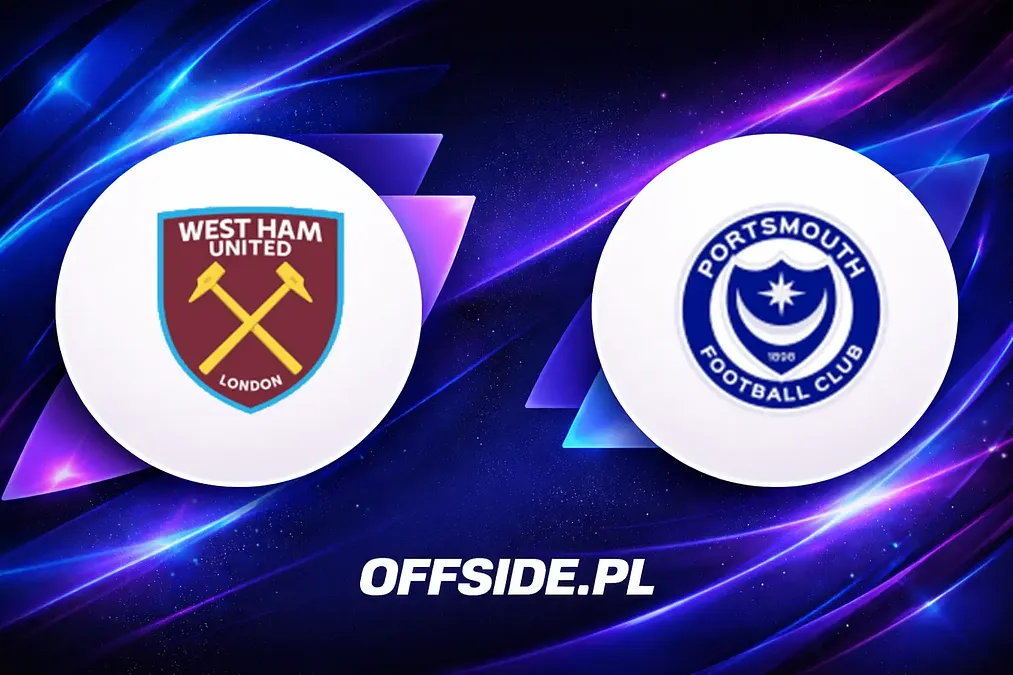 Oficjalne składy: West Ham United kontra Portsmouth