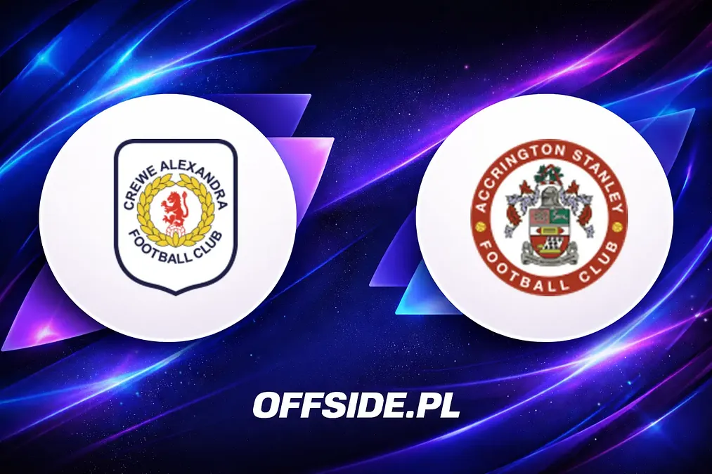 Znamy składy na mecz Crewe kontra Accrington ST