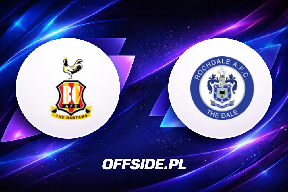 Znamy składy na mecz Bradford - Rochdale