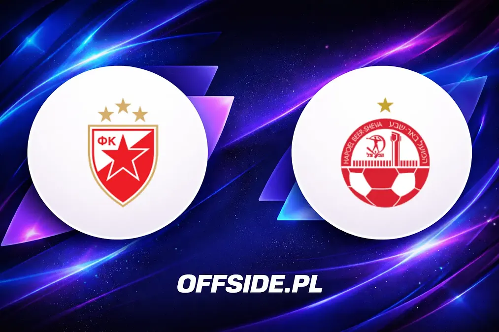 Oficjalne składy przed meczem Crvena Zvezda z Hapoel Beer Sheva
