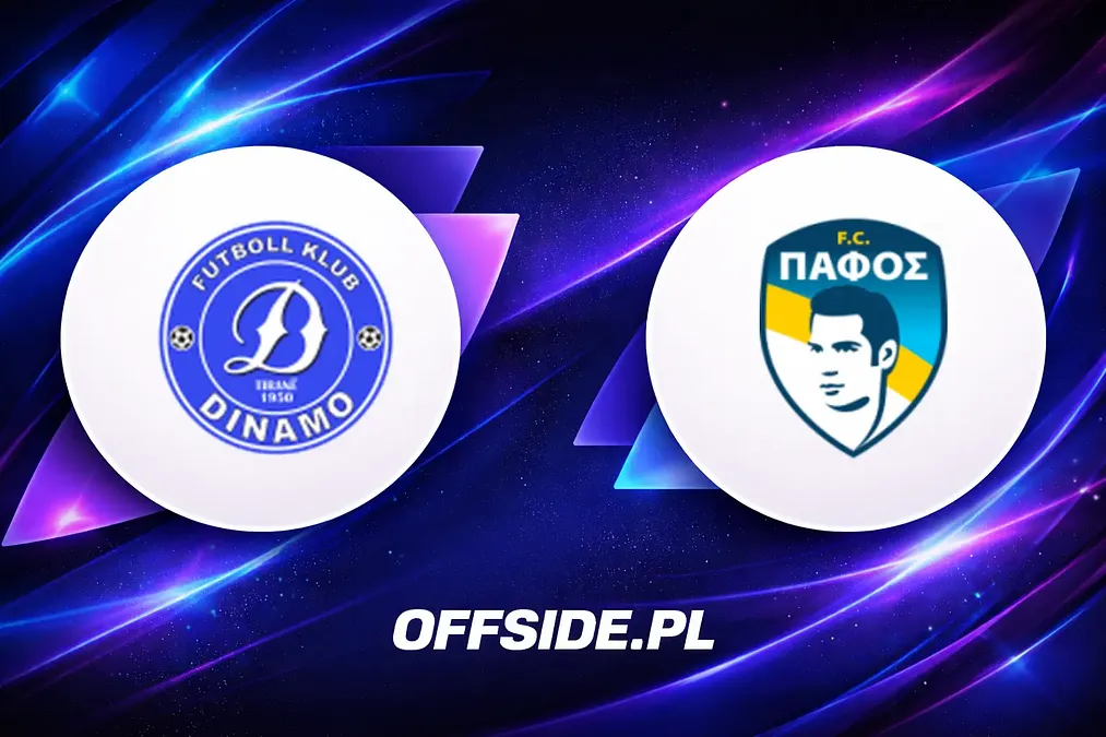 Dinamo Tirana i Pafos zmierzą się w walce o fazę grupową LKE