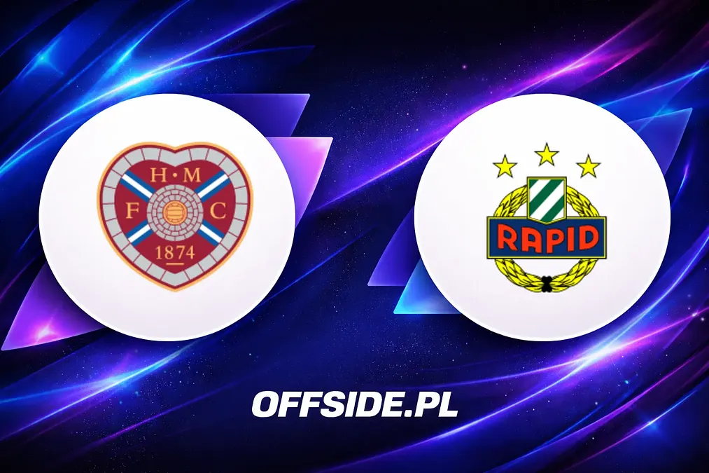 Gdzie obejrzeć mecz Heart OF Midlothian - Rapid Wiedeń?