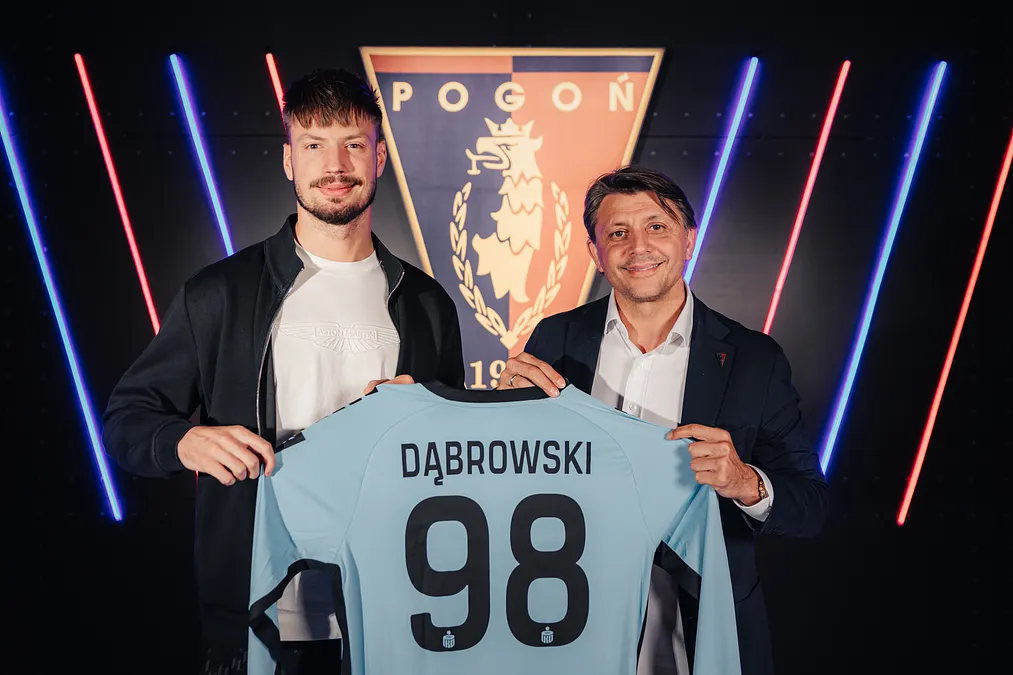 Kevin Dąbrowski podpisał kontrakt z Pogonią Szczecin