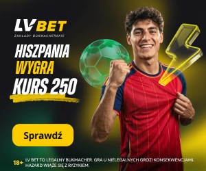 Kurs 250 na zwycięstwo Hiszpanii