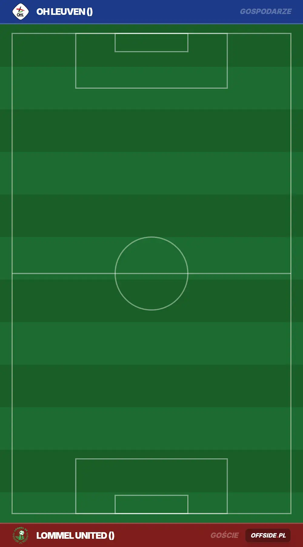 Składy: OH Leuven vs Lommel United (15.07.2026)