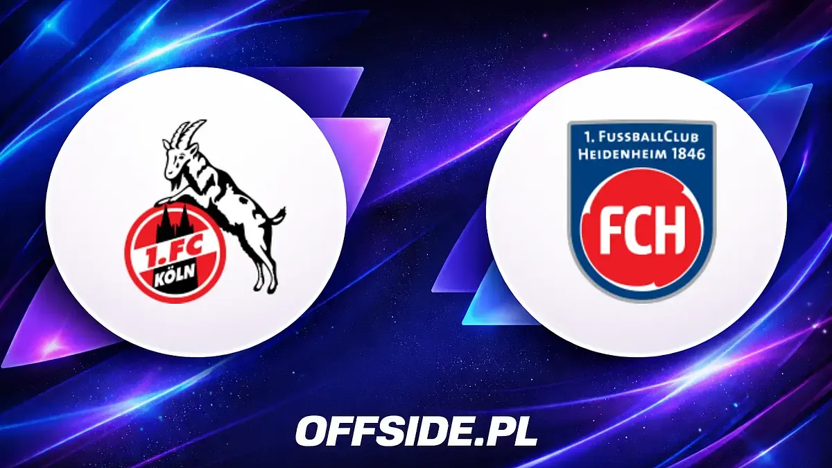 Gdzie oglądać mecz 1.FC Köln – FC Heidenheim? Transmisja i szczegóły