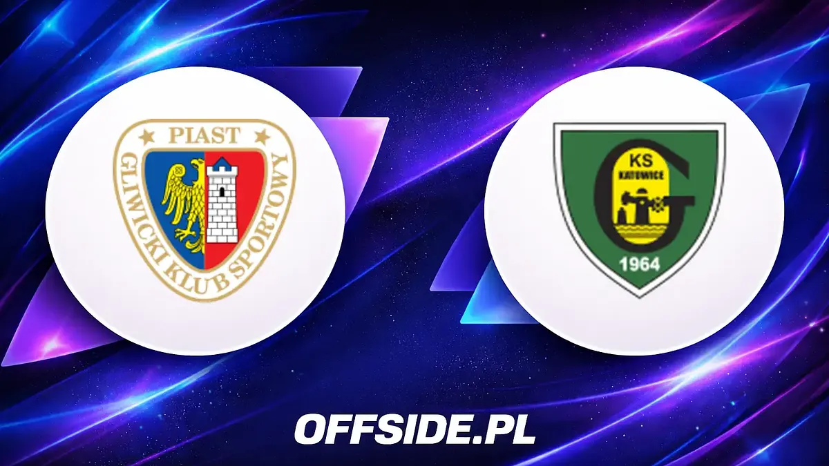 Znane składy na mecz Piast Gliwice kontra GKS Katowice