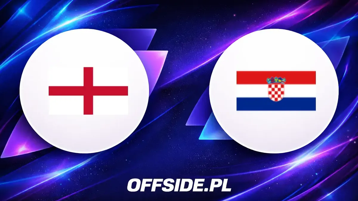 Oficjalne składy: Anglia gotowa na starcie z Chorwacją