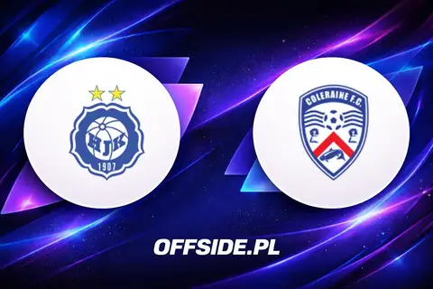 Oficjalne składy na mecz HJK Helsinki - Coleraine FC