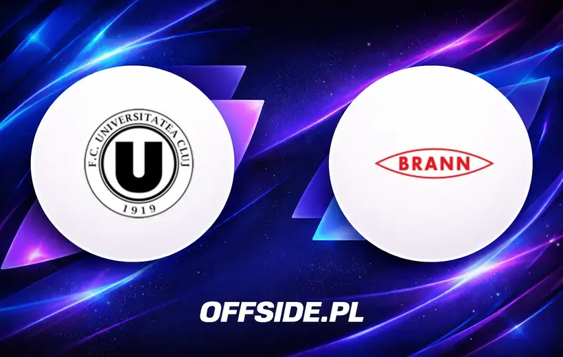 Znamy składy Universitatea Cluj i Brann na nadchodzący mecz