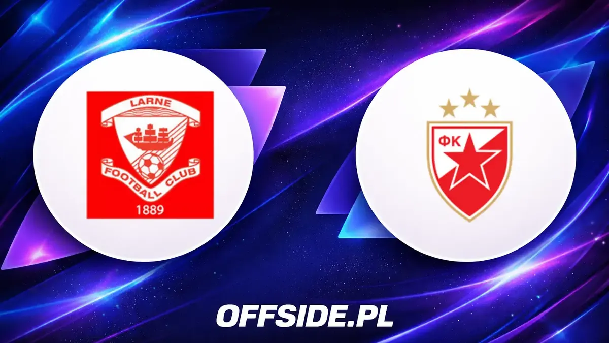 Znamy składy na mecz Larne - FK Crvena Zvezda