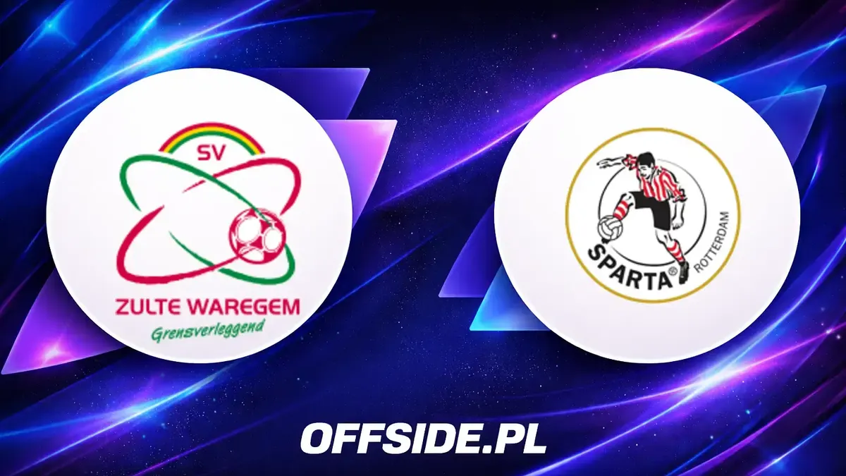 Oficjalne składy Zulte Waregem i Sparty Rotterdam na starcie