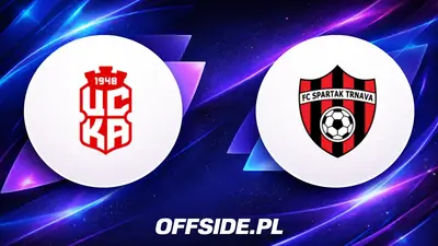 Oficjalne składy na mecz CSKA 1948 kontra Spartak Trnava