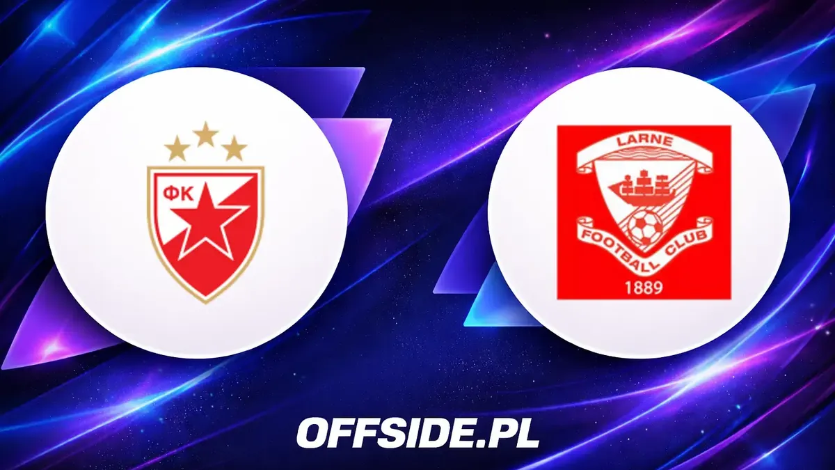Oficjalne składy na mecz FK Crvena Zvezda kontra Larne