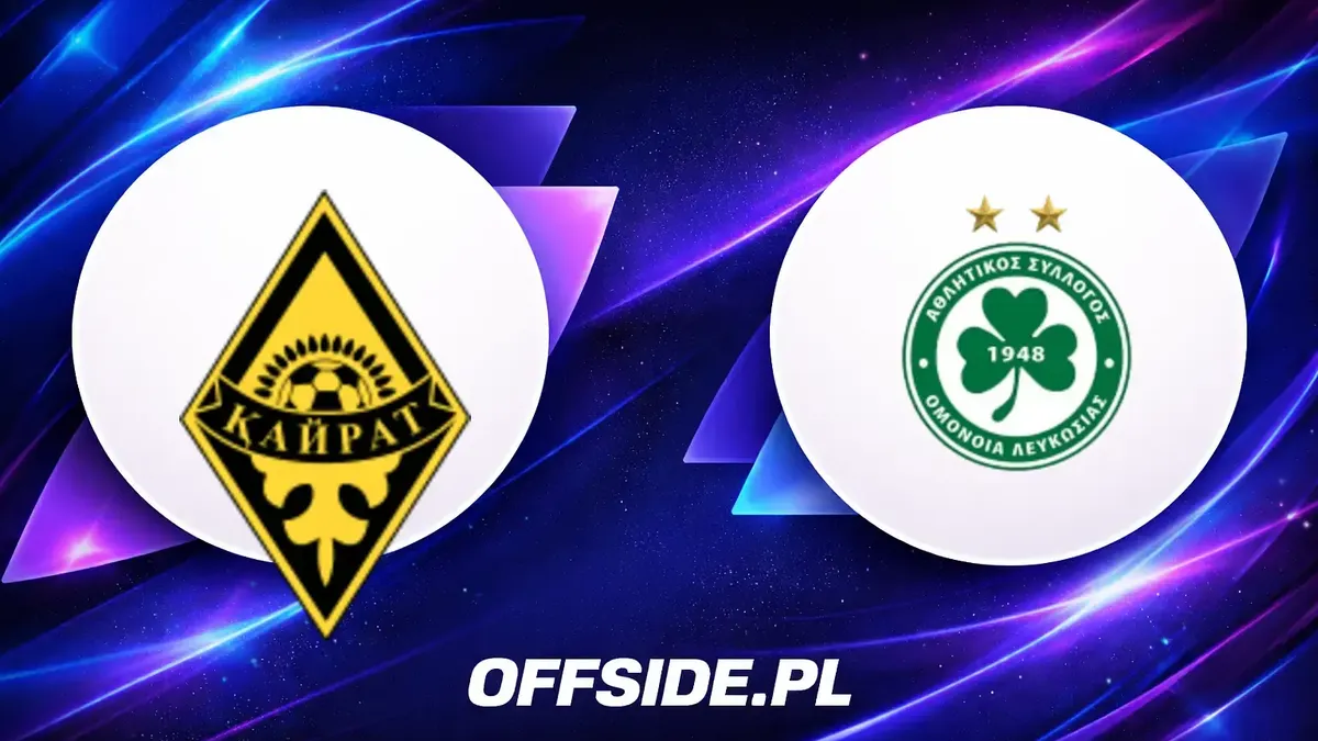 Składy na mecz Kairat Almaty kontra Omonia Nicosia ogłoszone