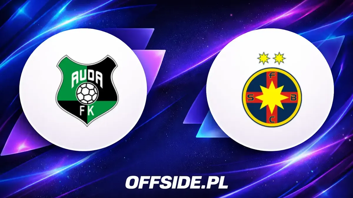 Poznaliśmy składy na mecz Auda - FCSB