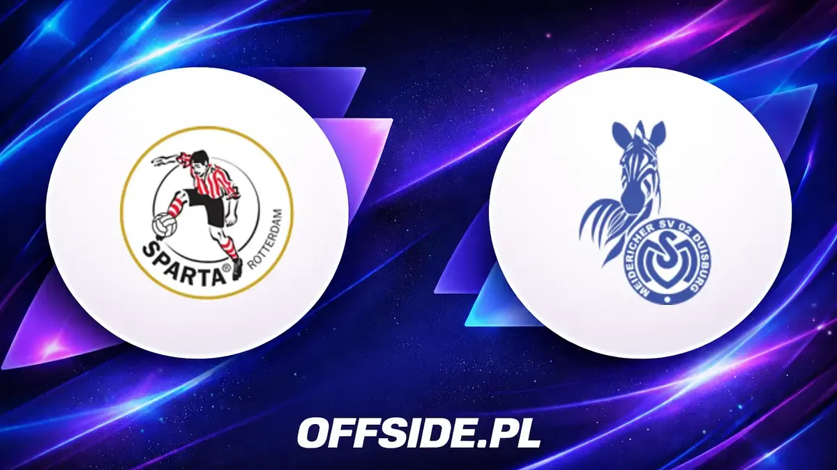 Znamy składy na mecz Sparta Rotterdam vs MSV Duisburg