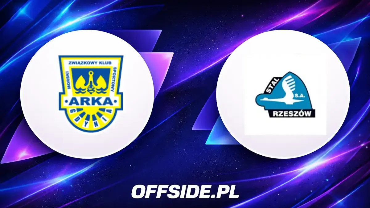 Składy na mecz Arka Gdynia vs Stal Rzeszów ujawnione