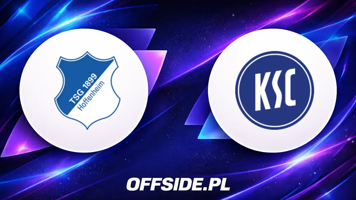 Oficjalne składy 1899 Hoffenheim i Karlsruher SC