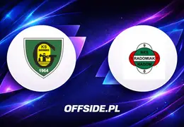 Składy wyjściowe GKS Katowice i Radomiaka Radom przed meczem