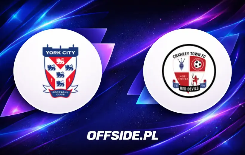 Składy na mecz York - Crawley Town ujawnione