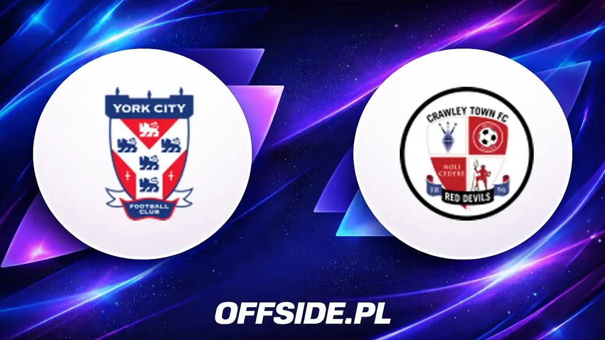 Składy na mecz York - Crawley Town ujawnione