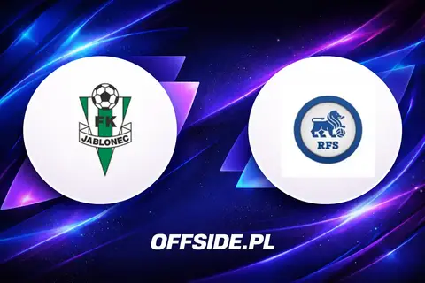 Oficjalne składy na mecz FK Jablonec z Rīgas FS
