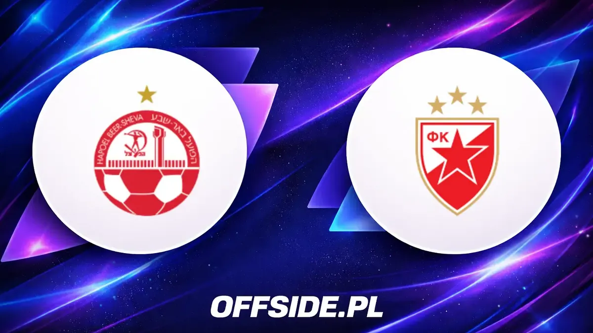 Oficjalne składy Hapoel Beer Sheva i Crvena Zvezda na mecz