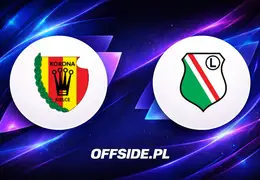 Korona Kielce zmierzy się z Legią Warszawa: Oficjalne składy