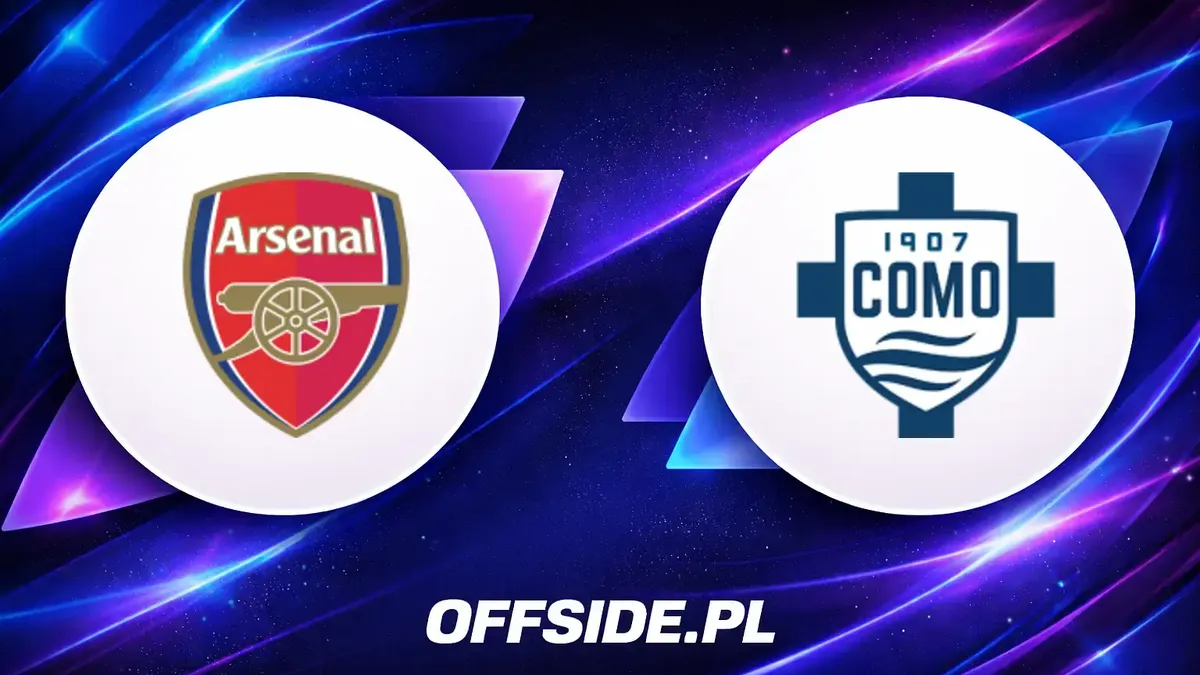 Arsenal Londyn kontra Como: gdzie obejrzeć sparing 12 sierpnia?